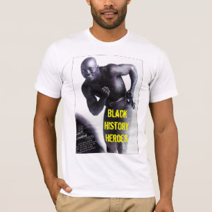 黒い歴史の英雄のTシャツ(人) Tシャツ
