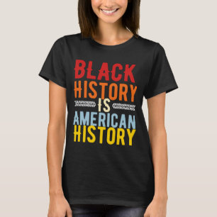 黒い歴史はアメリカ史のシャツ Tシャツ