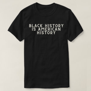 『黒い歴史はアメリカ史』BHM T-Shirt Tシャツ