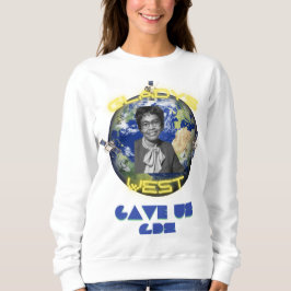 黒い歴史は人間の歴史である：祝の黒 スウェットシャツ