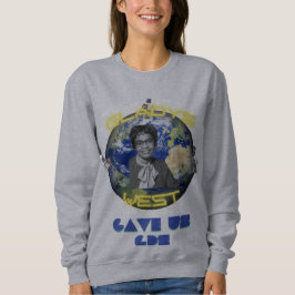 黒い歴史は人間の歴史である：祝の黒 スウェットシャツ