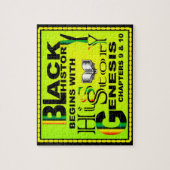 黒い歴史はw/His物語のパズルを始めます ジグソーパズル (縦)