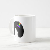 黒い歴史を祝って下さい コーヒーマグカップ (正面左)