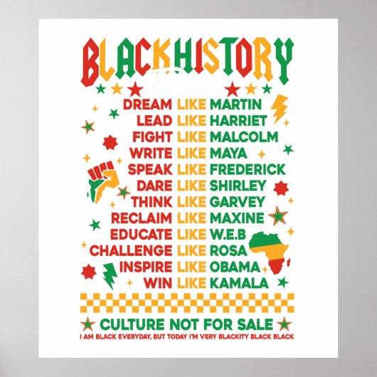 黒い歴史リーダー ポスター (正面)