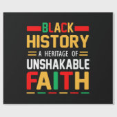 黒い歴史不動の伝統A ラッピングペーパー (フラット)