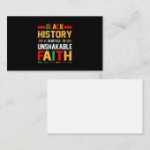 黒い歴史不動の伝統A 名刺 (正面/裏面)