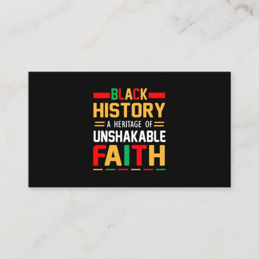 黒い歴史不動の伝統A 名刺 (正面)