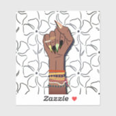 黒い歴史月の献上品:アフリカのディアスポラ・ハン シール (シート)