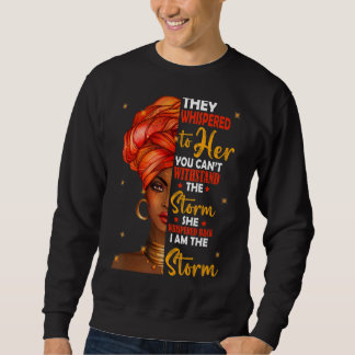黒い歴史月アフリカ人女性Afro I Am The S スウェットシャツ