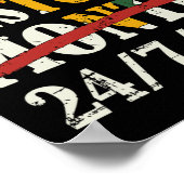 黒い歴史月247365アフリカ地図と国旗 ポスター (角)