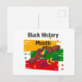 黒い歴史祝の月々の台頭 シーズンポストカード (正面/裏面)