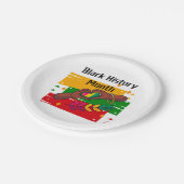 黒い歴史祝の月々の台頭 ペーパープレート (アングル)