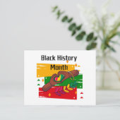 黒い歴史祝の月々の台頭 ポストカード (スタンド正面)