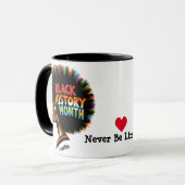 黒い歴史MonthCoffee Mug マグカップ (正面左)