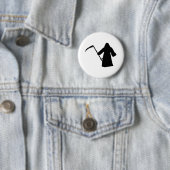 黒い死神の死アイコン 缶バッジ (インサイチュ)