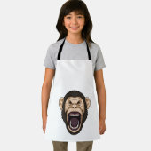 黒い毛のサル エプロン (インサイチュ)
