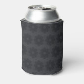 黒い民族マンダラ模様 缶クーラー (缶裏面)