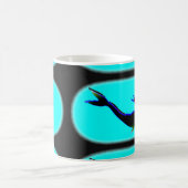 黒い水中人魚 コーヒーマグカップ (中央)