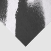 黒い水彩画の縞の抽象芸術 薄葉紙 (詳細)