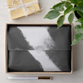 黒い水彩画の縞の抽象芸術 薄葉紙 (ギフト)