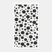 黒い水玉模様オンホワイト | (正面)