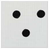黒い水玉模様 ファブリック (クローズアップ)