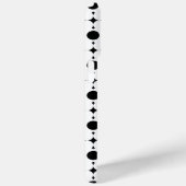 黒い水玉模様、水玉模様パターン、ドット点々のある、 Case-Mate iPhoneケース (裏面 / 右)