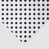 黒い水玉模様 薄葉紙 (詳細)