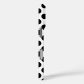 黒い水玉模様 Case-Mate iPhoneケース (裏面 / 右)