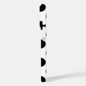 黒い水玉模様 Case-Mate iPhoneケース (裏面 / 左)