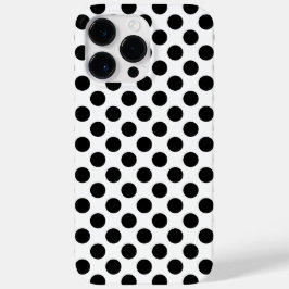黒い水玉 Case-Mate iPhone 14 PRO MAXケース