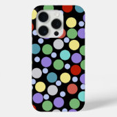 黒い水玉 Case-Mate iPhoneケース (裏面)