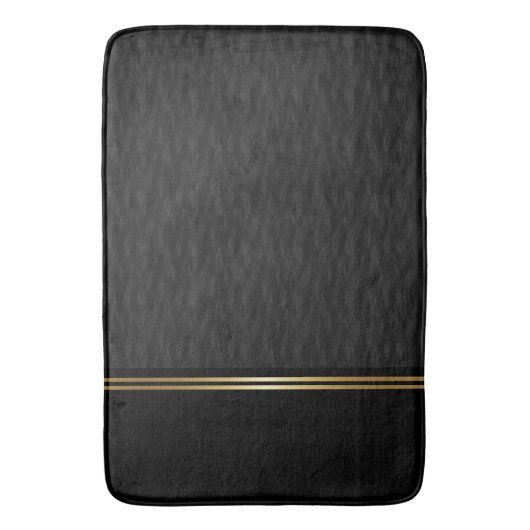 黒い水 バスマット (正面縦)