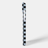 黒い氷の市松模様 Case-Mate iPhoneケース (裏面 / 左)
