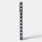 黒い氷の市松模様 Case-Mate iPhoneケース (裏面 / 左)