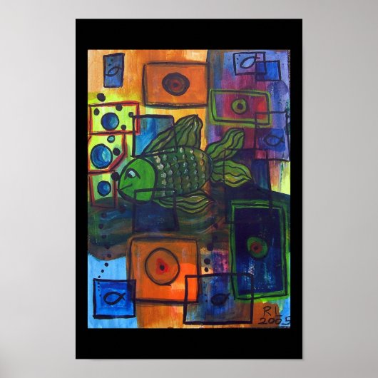 黒い泡 ポスター (正面)