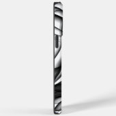 黒い波状インク Case-Mate iPhoneケース (裏面 / 右)