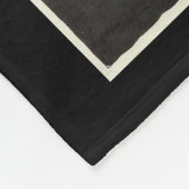 黒い海賊ヴィンテージの映画のポスター毛布 フリースブランケット (角)