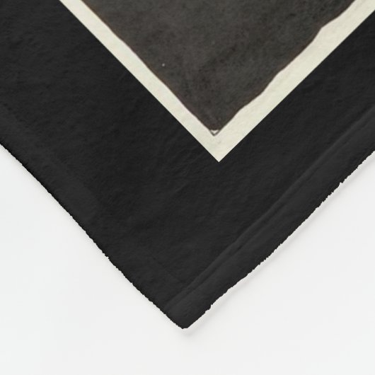 黒い海賊ヴィンテージの映画のポスター毛布 フリースブランケット (角)