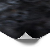 黒い溶岩の上にサリーライトフットのカニ ポスター (角)