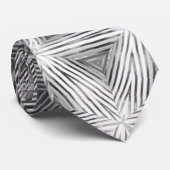 黒い灰色の星模様のネックタイ ネクタイ (ロール)