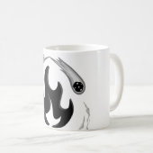 黒い炎 コーヒーマグカップ (正面右)