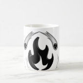 黒い炎 コーヒーマグカップ (中央)