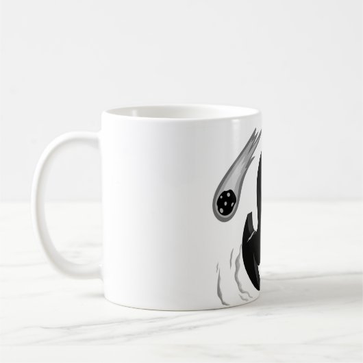 黒い炎 コーヒーマグカップ (左)