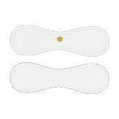 黒い点を持つ緑と赤の花 野球ボール (パネル)