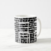 黒い煉瓦マグ マグカップ (正面右)