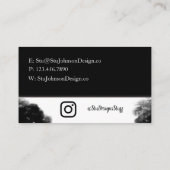 黒い煙の名刺 名刺 (裏面)