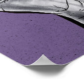 黒い爪、 ネイルとモンスターリングや輪 ポスター (角)