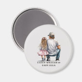 黒い父と娘の絆(11) マグネット (正面/裏面)