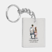 黒い父と娘の絆(12) キーホルダー (正面左)